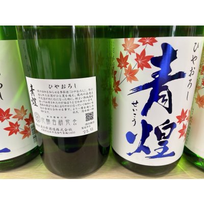 画像3: 青煌　純米ひやおろし